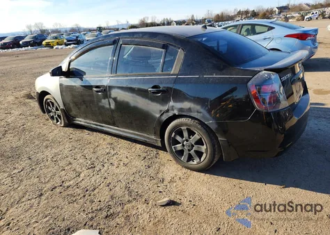 2011 Nissan Sentra 2.0 z USA, uszkodzony, nr VIN 3N1AB6AP0BL661792